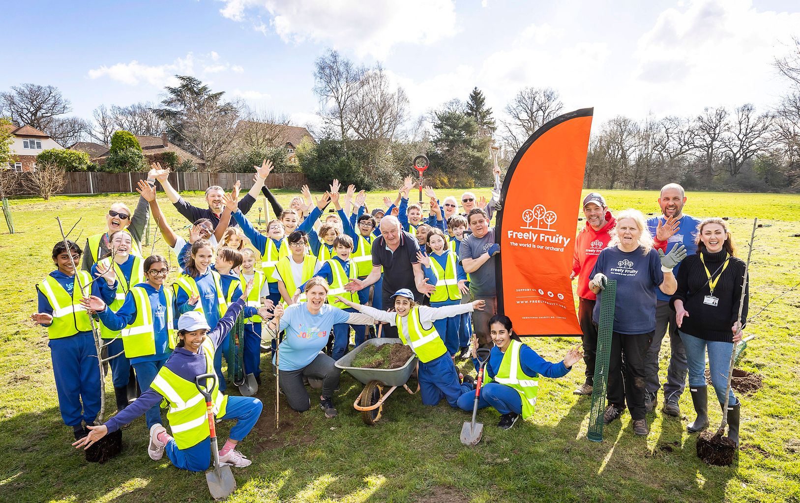 Wokingham tree planting project takes root News Greatest Hits Radio